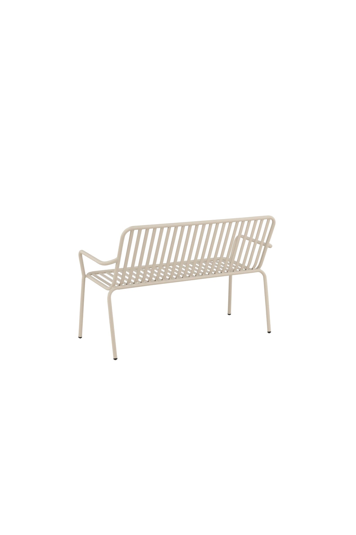 Peking Outdoor - Sitzbank - beige/Aluminum - Outdoor - Sitzbänke - ALVAHOME