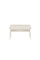 Peking Outdoor - Sitzbank - beige/Aluminum - Outdoor - Sitzbänke - ALVAHOME
