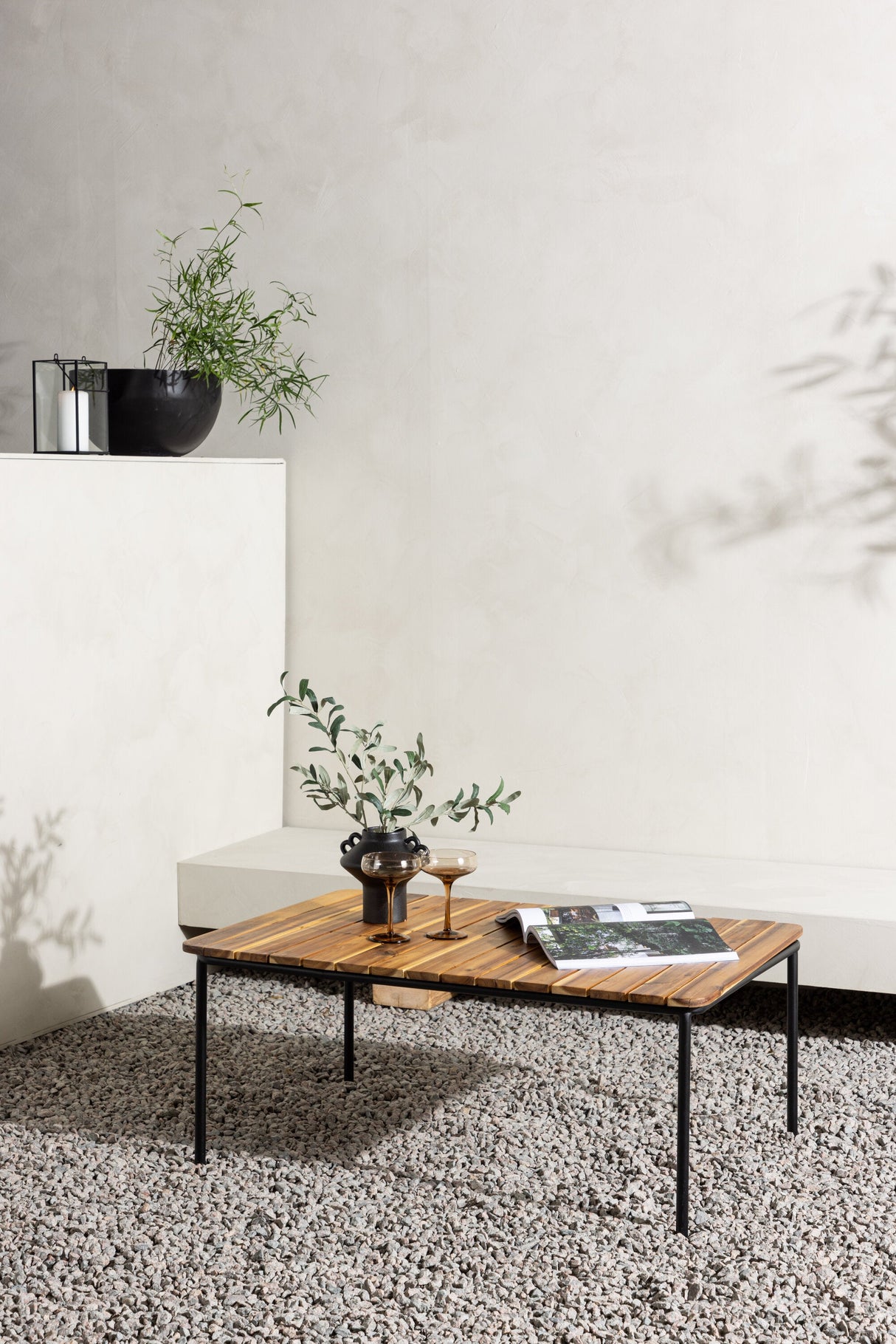 Penh Outdoor - Couchtisch - natur/Akazie - Outdoor - Couchtische - ALVAHOME