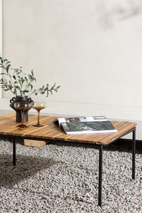 Penh Outdoor - Couchtisch - natur/Akazie - Outdoor - Couchtische - ALVAHOME
