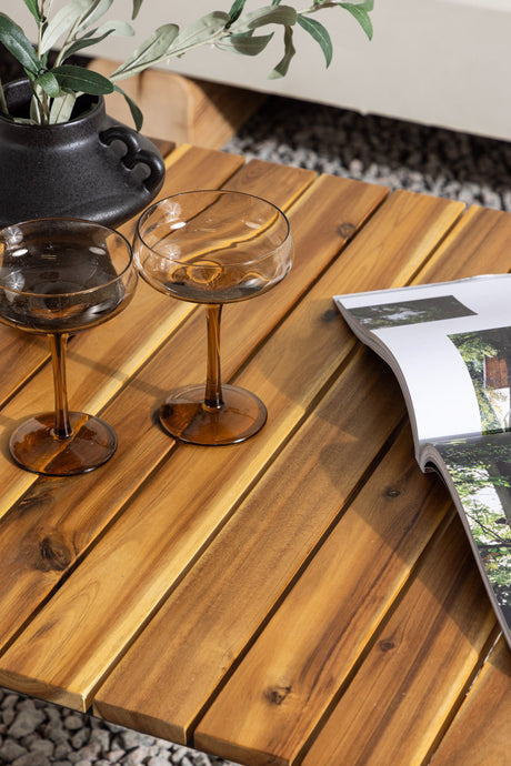 Penh Outdoor - Couchtisch - natur/Akazie - Outdoor - Couchtische - ALVAHOME