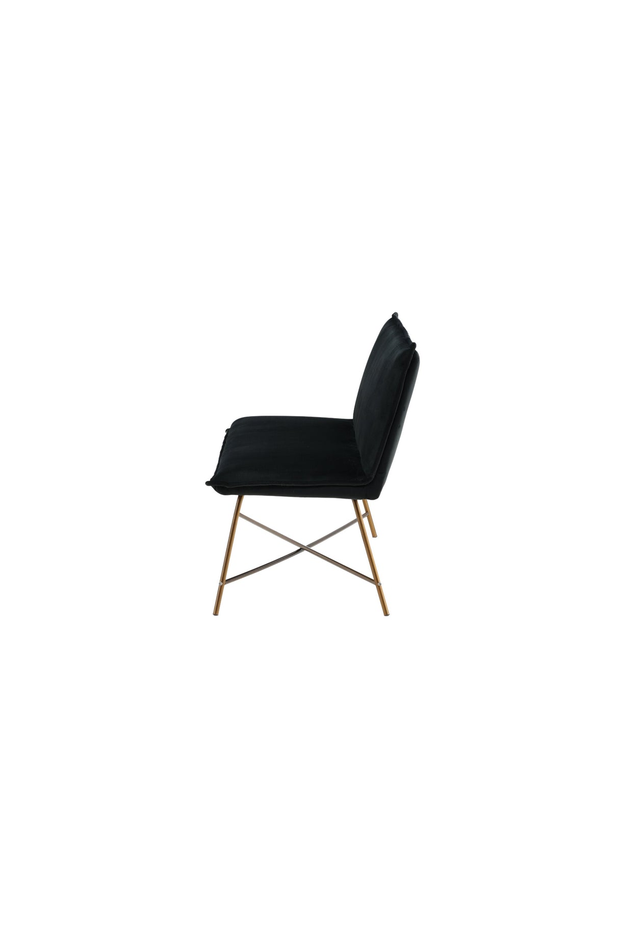 Petra 3 - Sitzer Sofa - schwarz/Polyester - Samt - 3 - Sitzer Sofas - ALVAHOME
