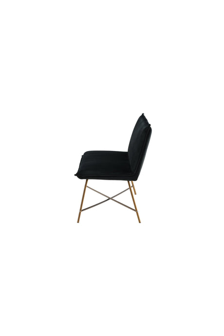 Petra 3 - Sitzer Sofa - schwarz/Polyester - Samt - 3 - Sitzer Sofas - ALVAHOME