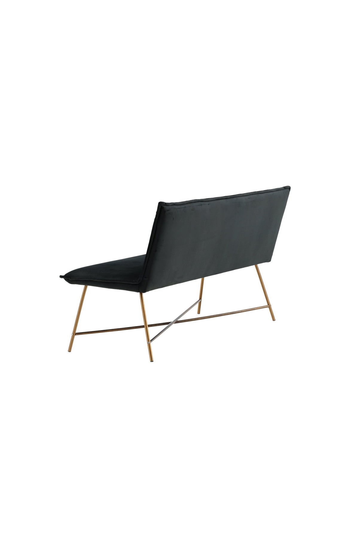 Petra 3 - Sitzer Sofa - schwarz/Polyester - Samt - 3 - Sitzer Sofas - ALVAHOME