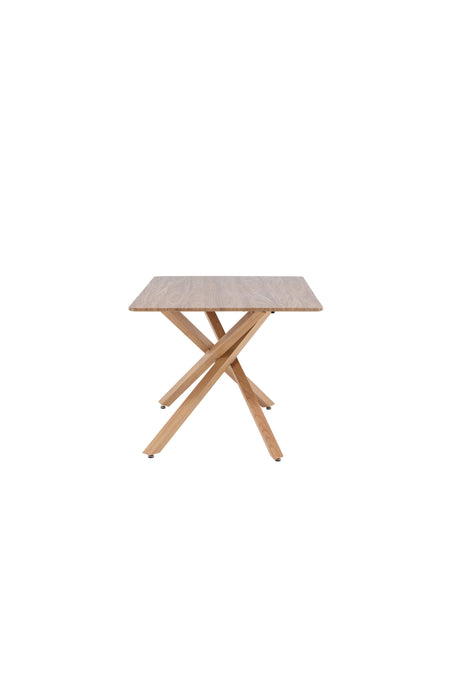 Piazza rechteckiger Esstisch - mokka/MDF - Rechteckige Esstische - ALVAHOME