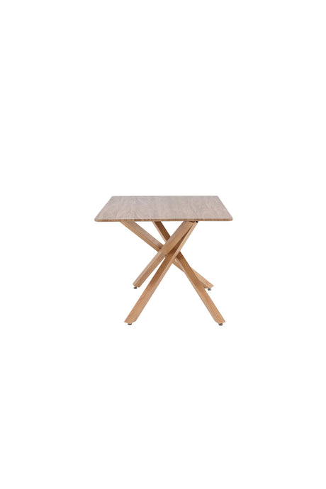 Piazza rechteckiger Esstisch - mokka/MDF - Rechteckige Esstische - ALVAHOME