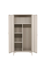 Piring Garderrobe - beige/Stahl - Garderroben - ALVAHOME