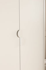 Piring Garderrobe - beige/Stahl - Garderroben - ALVAHOME