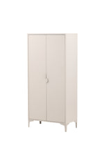 Piring Garderrobe - beige/Stahl - Garderroben - ALVAHOME