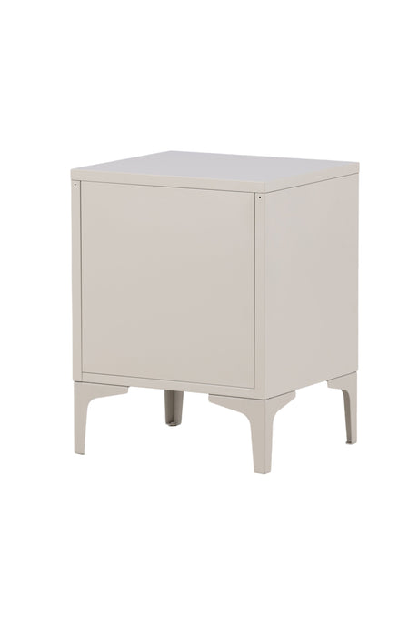 Piring Kommode - beige/Stahl - Kommoden - ALVAHOME
