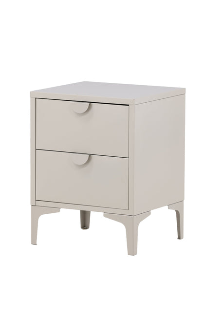 Piring Kommode - beige/Stahl - Kommoden - ALVAHOME