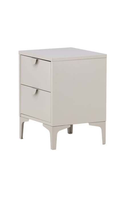 Piring Kommode - beige/Stahl - Kommoden - ALVAHOME
