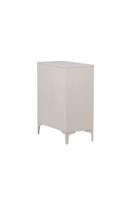 Piring Kommode - beige/Stahl - Kommoden - ALVAHOME