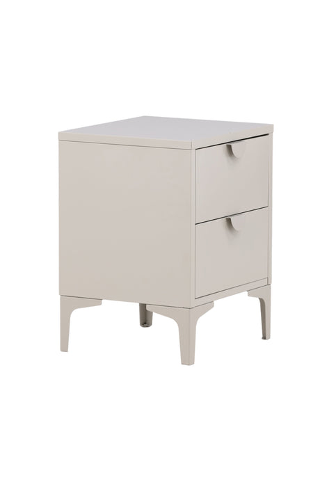 Piring Kommode - beige/Stahl - Kommoden - ALVAHOME