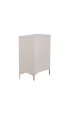 Piring Kommode - beige/Stahl - Kommoden - ALVAHOME