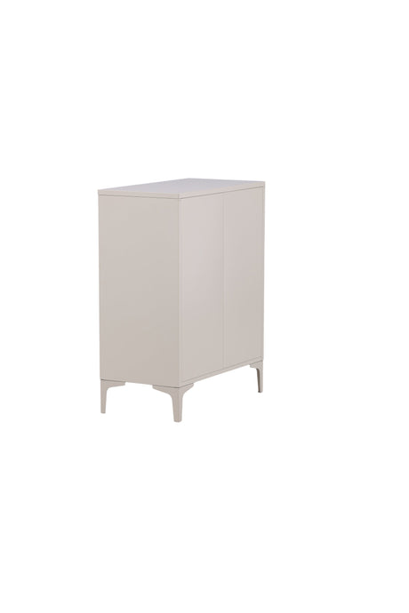 Piring Kommode - beige/Stahl - Kommoden - ALVAHOME