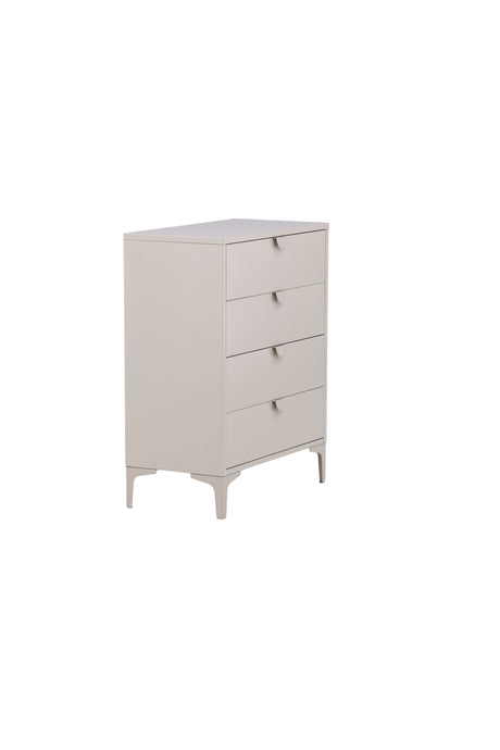 Piring Kommode - beige/Stahl - Kommoden - ALVAHOME