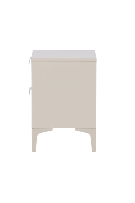 Piring Kommode - beige/Stahl - Kommoden - ALVAHOME