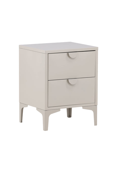 Piring Kommode - beige/Stahl - Kommoden - ALVAHOME