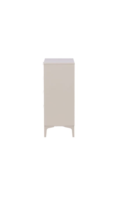 Piring Kommode - beige/Stahl - Kommoden - ALVAHOME