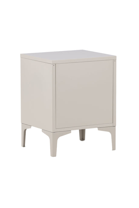 Piring Kommode - beige/Stahl - Kommoden - ALVAHOME