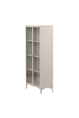 Piring Schrank - beige/Stahl - Schränke - ALVAHOME