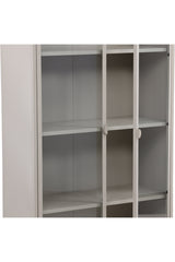 Piring Schrank - beige/Stahl - Schränke - ALVAHOME