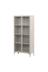 Piring Schrank - beige/Stahl - Schränke - ALVAHOME