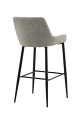Plaza Barhocker - beige/Polyester - Leinen - Barhocker - ALVAHOME