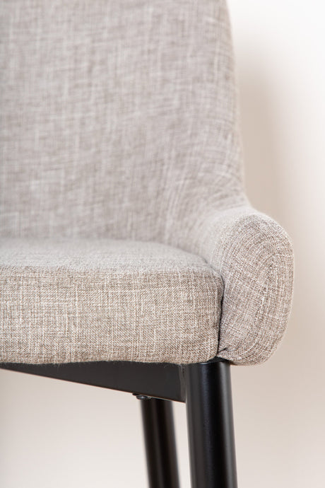 Plaza Barhocker - beige/Polyester - Leinen - Barhocker - ALVAHOME