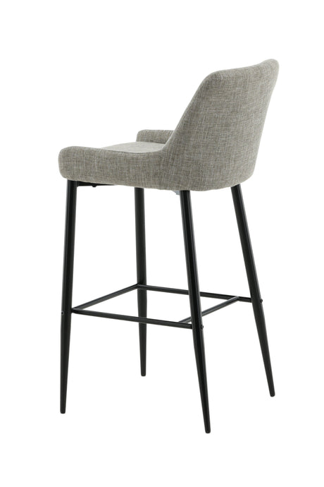 Plaza Barhocker - beige/Polyester - Leinen - Barhocker - ALVAHOME
