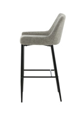 Plaza Barhocker - beige/Polyester - Leinen - Barhocker - ALVAHOME