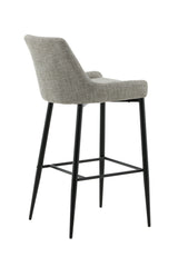 Plaza Barhocker - beige/Polyester - Leinen - Barhocker - ALVAHOME