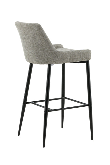 Plaza Barhocker - beige/Polyester - Leinen - Barhocker - ALVAHOME