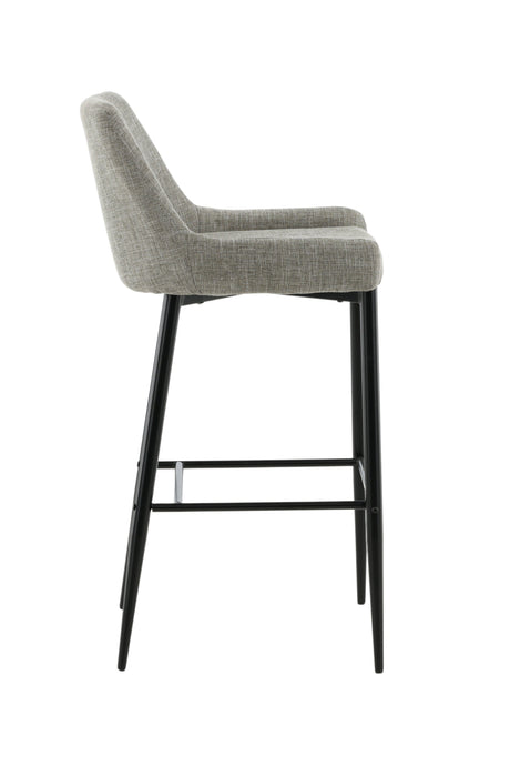 Plaza Barhocker - beige/Polyester - Leinen - Barhocker - ALVAHOME