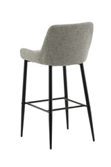 Plaza Barhocker - beige/Polyester - Leinen - Barhocker - ALVAHOME