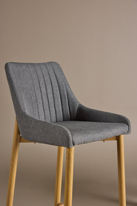 Plaza Barhocker - dunkelgrau/Metall - Barhocker - ALVAHOME
