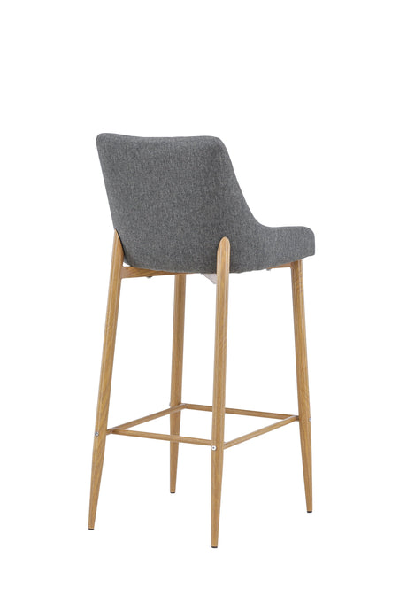 Plaza Barhocker - dunkelgrau/Metall - Barhocker - ALVAHOME