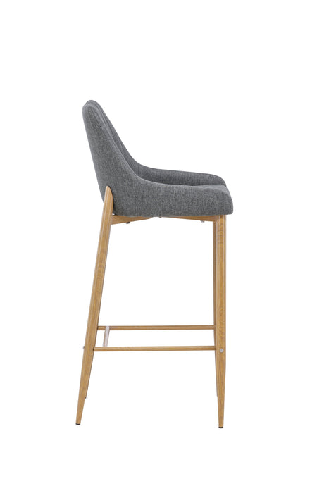 Plaza Barhocker - dunkelgrau/Metall - Barhocker - ALVAHOME