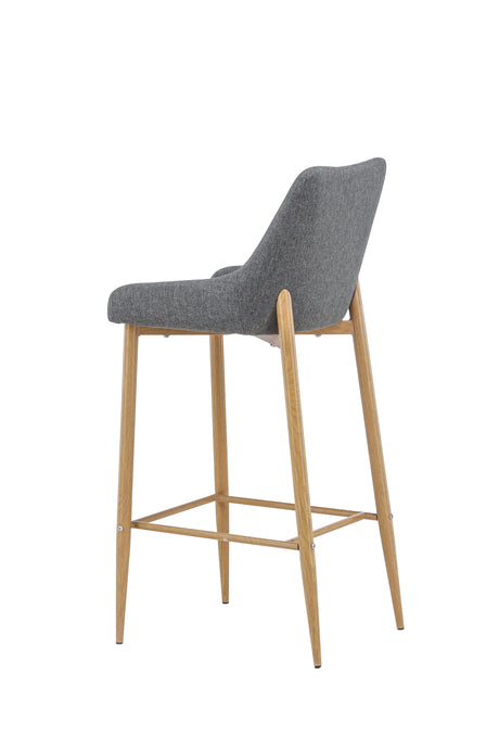 Plaza Barhocker - dunkelgrau/Metall - Barhocker - ALVAHOME
