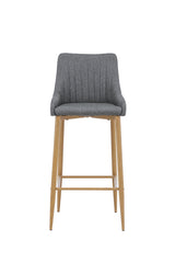Plaza Barhocker - dunkelgrau/Metall - Barhocker - ALVAHOME