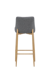 Plaza Barhocker - dunkelgrau/Metall - Barhocker - ALVAHOME