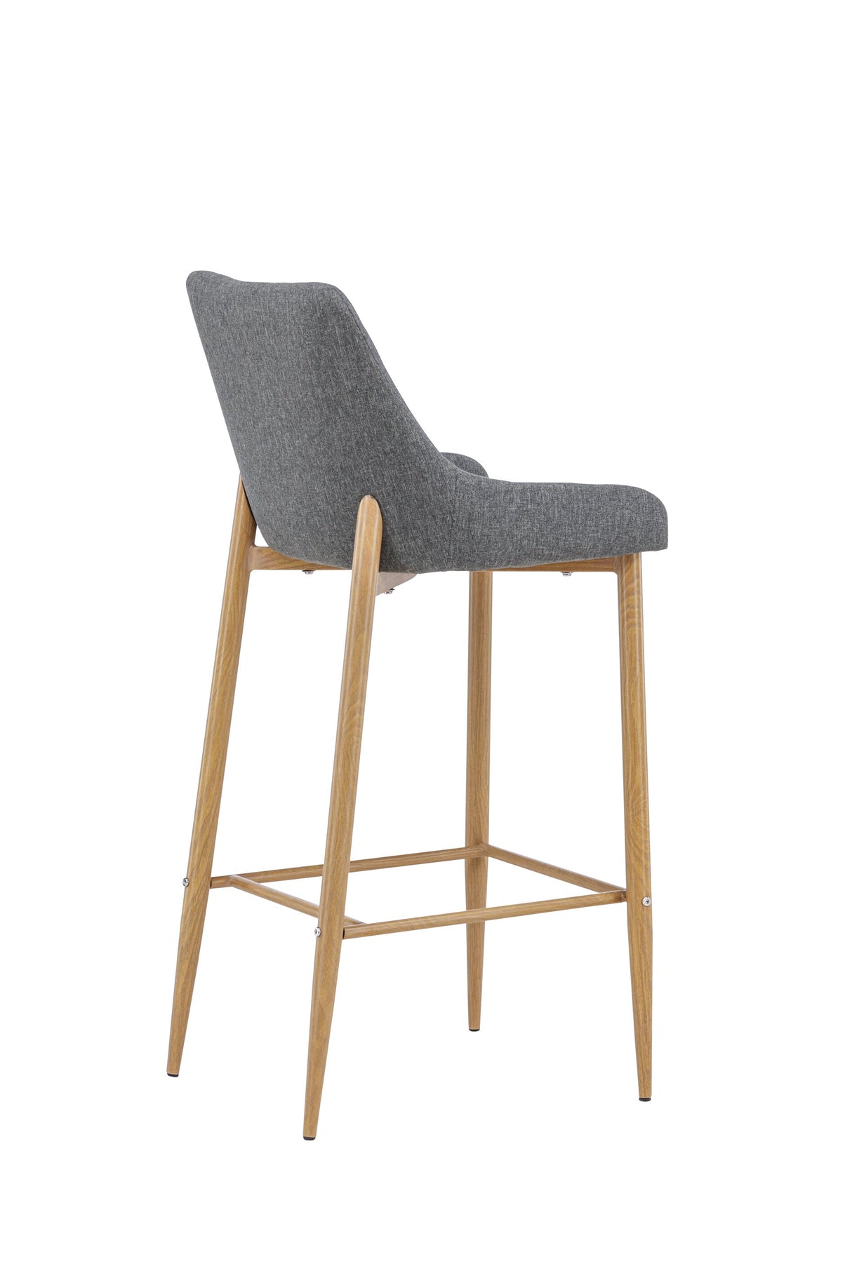 Plaza Barhocker - dunkelgrau/Metall - Barhocker - ALVAHOME