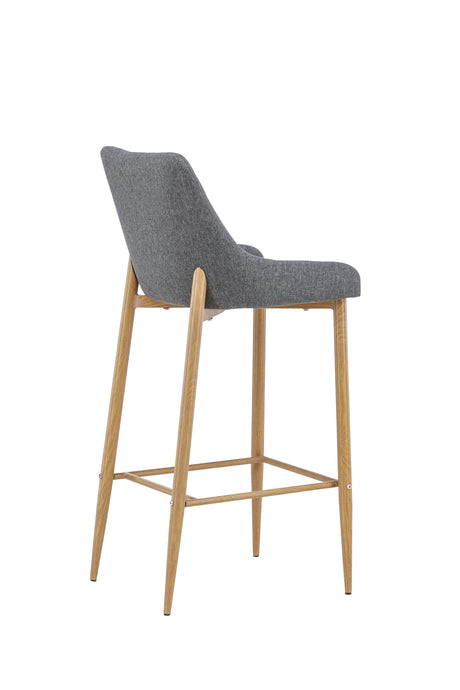 Plaza Barhocker - dunkelgrau/Metall - Barhocker - ALVAHOME