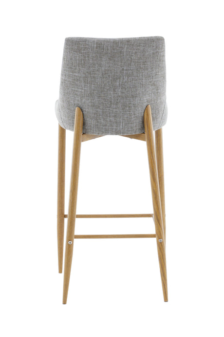Plaza Barhocker - hellgrau/Metall - Barhocker - ALVAHOME