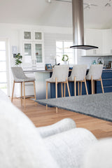 Plaza Barhocker - hellgrau/Metall - Barhocker - ALVAHOME