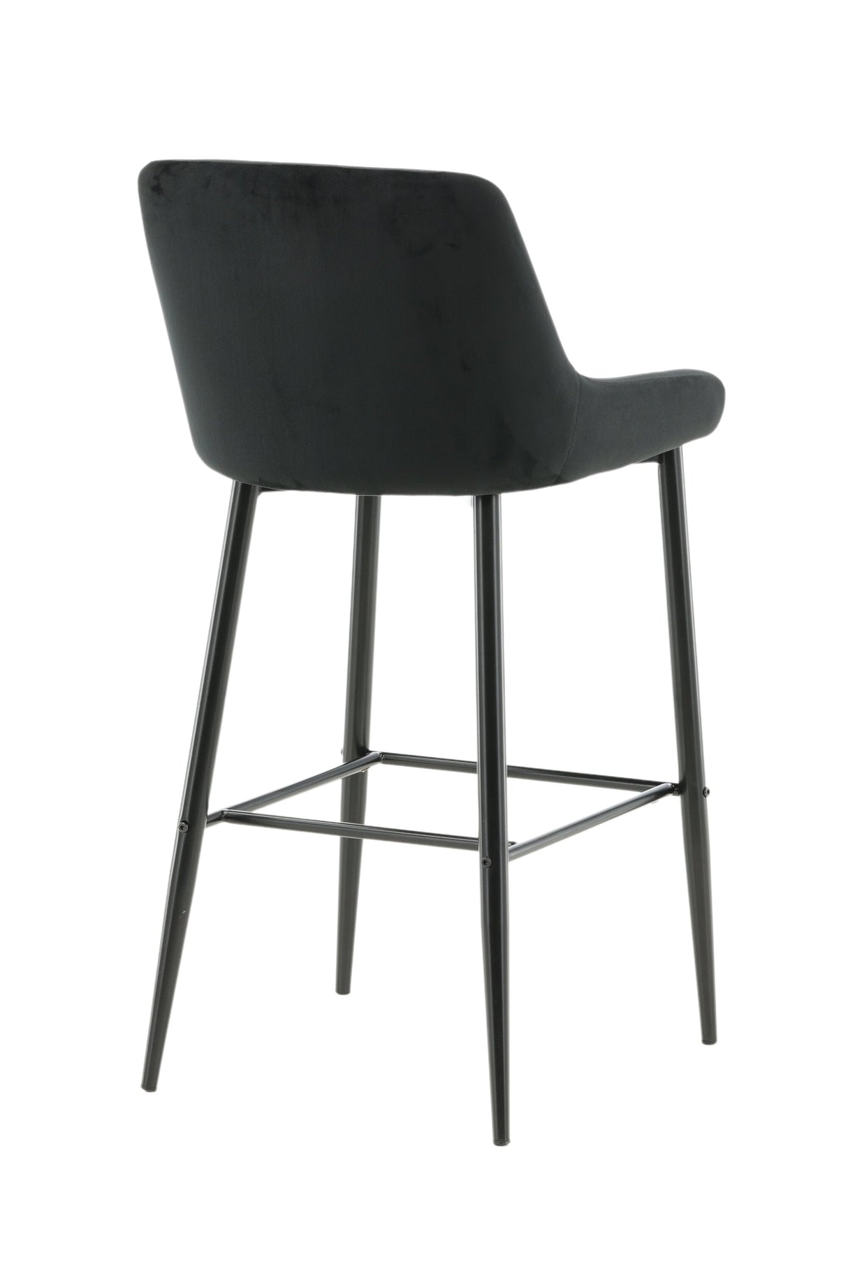 Plaza Barhocker - schwarz/Polyester - Barhocker - ALVAHOME