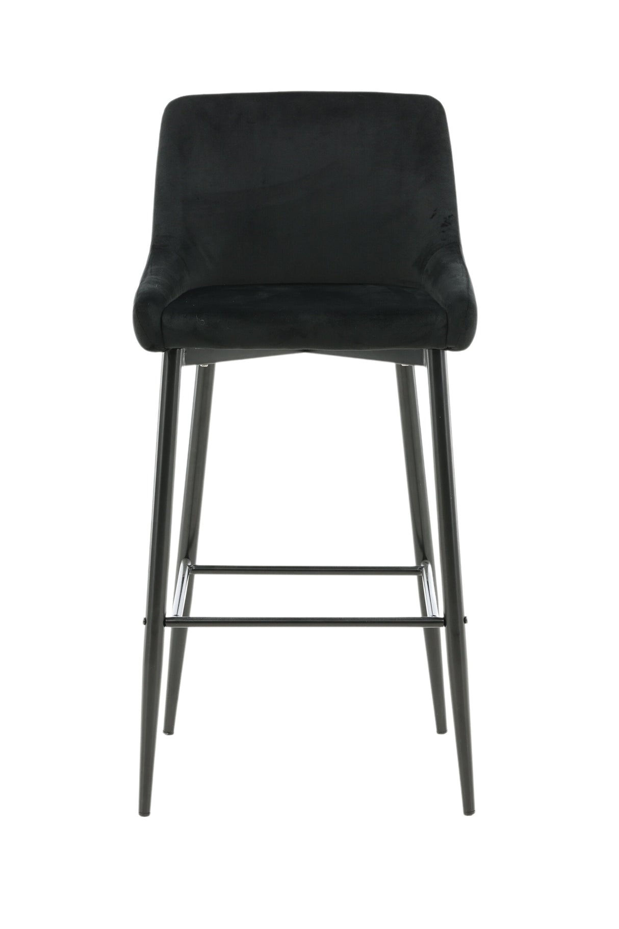 Plaza Barhocker - schwarz/Polyester - Barhocker - ALVAHOME