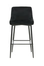 Plaza Barhocker - schwarz/Polyester - Barhocker - ALVAHOME