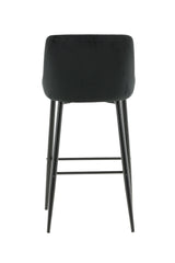 Plaza Barhocker - schwarz/Polyester - Barhocker - ALVAHOME